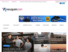 Tablet Screenshot of neuquen.com